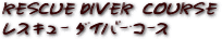 レスキュー・ダイバー・コース